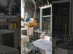 कार्डबोर्ड के लिए TAEMS रोबोट पैलेटाइज़र प्रणाली